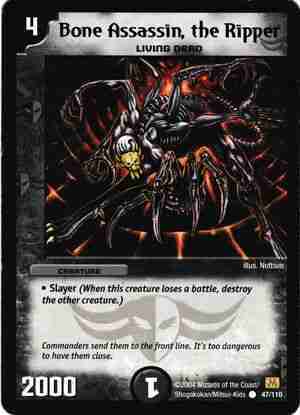 Bone Assassin the Ripper DM-01 47/110 - 2004 NM
