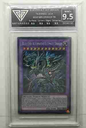 blue eyes alternative ultimate dragon grade 9.5