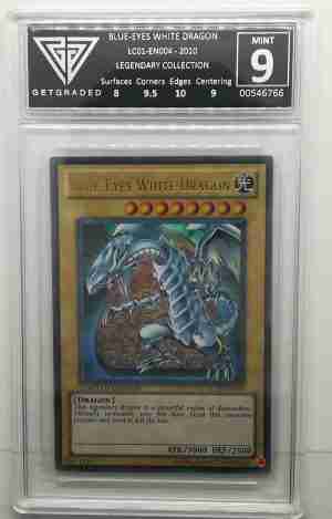 blue eyes white dragon lc01 grade 9