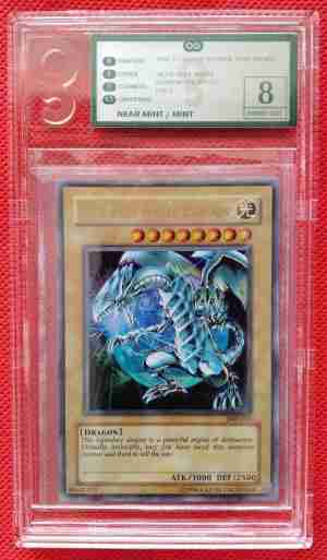 Blue Eyes White Dragon JMP-001 - 2002 - Only Graded 8