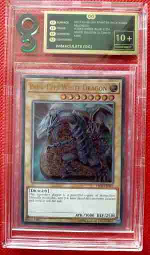 Blue Eyes White Dragon YSKR-EN001 Ultimate Rare - 2013 - Only Graded 10 Immaculate