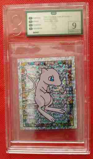 Mew Merlin Sticker Series One 1999 - S23 - Only Graded 9
