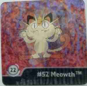 pokemon action flipz meowth persian