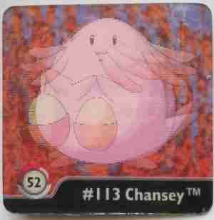Pokemon Action Flipz Chansey Series One 1999
