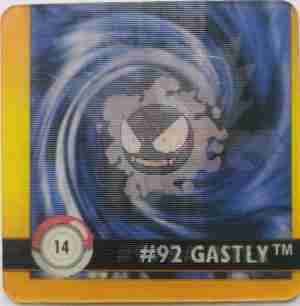 Pokemon Action Flipz Gastly Haunter Premier Edition 1999