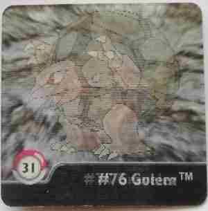 Pokemon Action Flipz Geodude Graveler Golem Series One 1999