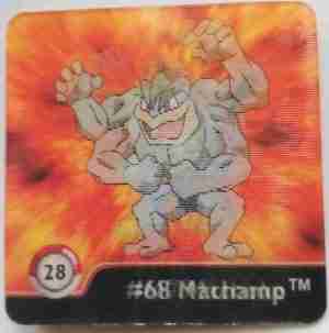 Pokemon Action Flipz Machop Machoke Machamp Series One 1999
