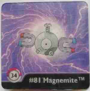 Pokemon Action Flipz Magnemite Magneton Series One 1999