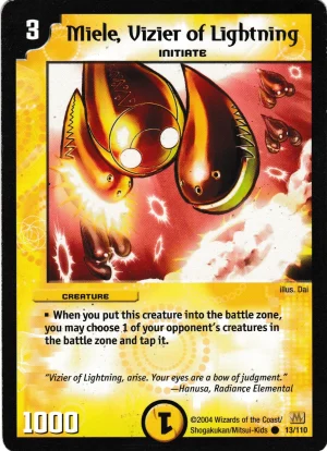 Miele Vizier of Lightning DM-01 13/110 Common (NM)